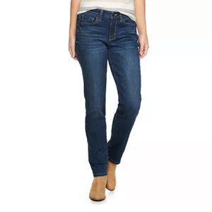 Sonoma Curvy Straight Jeans